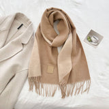 Cwasc03138_Winter Wool Reversible Tassel Scarf For Couples
