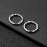 NEW STAINLESS STEEL NOSE RING PIERCING JEWELRY_CWMM9538