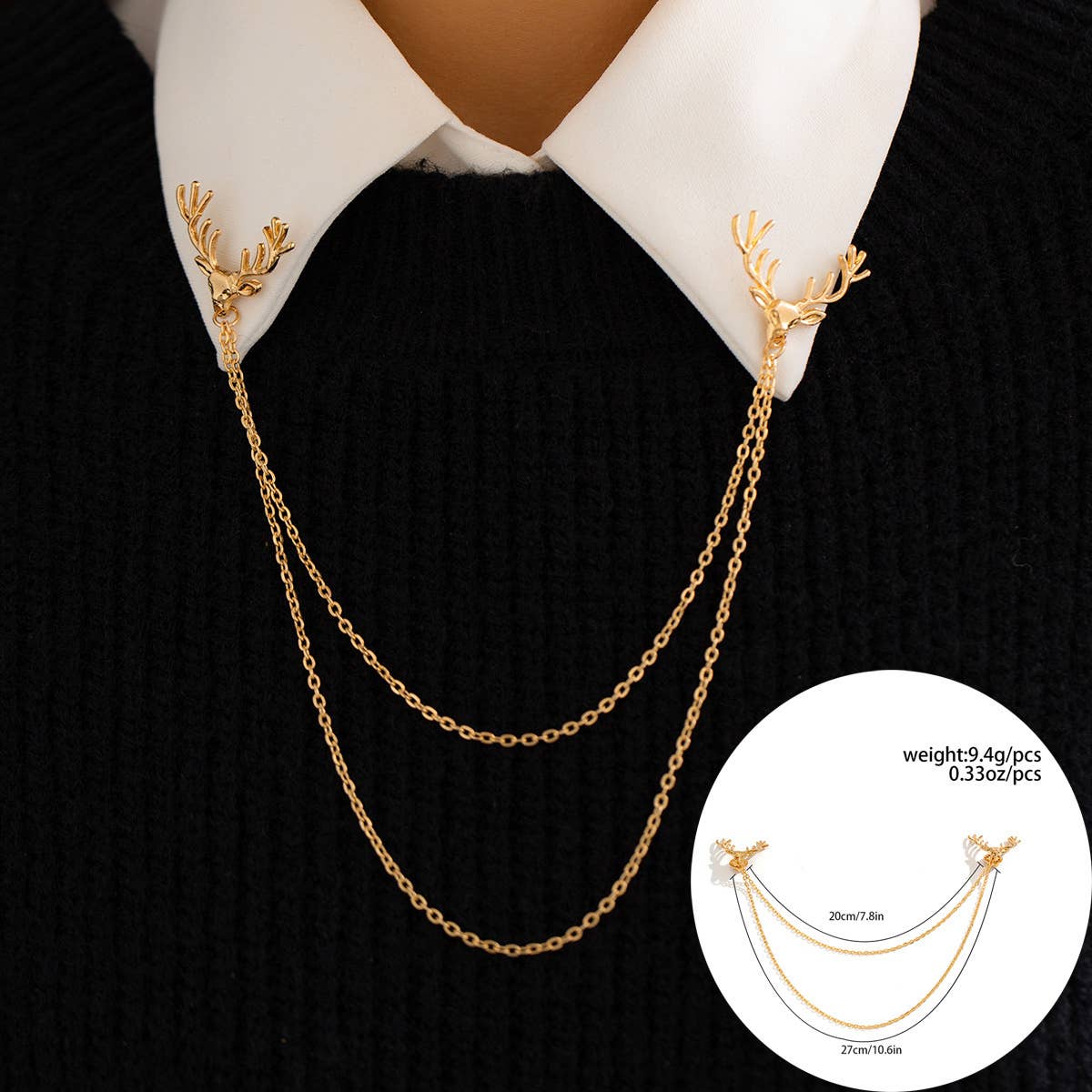 SIMPLE CUTEANDCREATIVEMULTI ELEMENT NECKLACE_CWAJE1487
