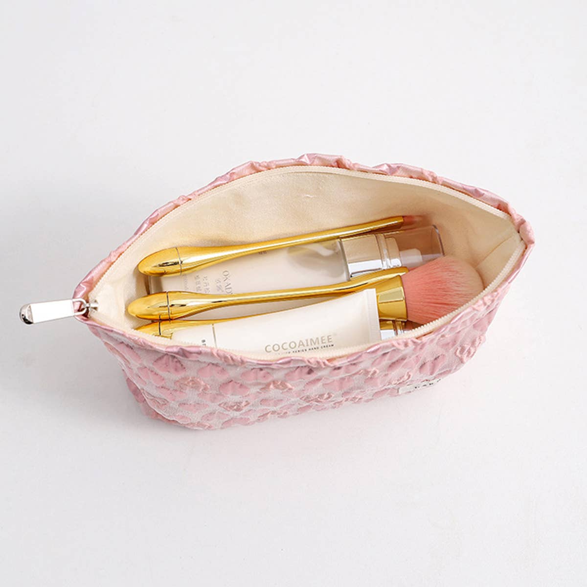 3D Heart Canvas Makeup Pouch Bag Women_Cwab06113