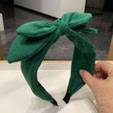 AUTUMN AND WINTER RABBIT EARS CUTE BOW HEADBAND_CWAHA2559