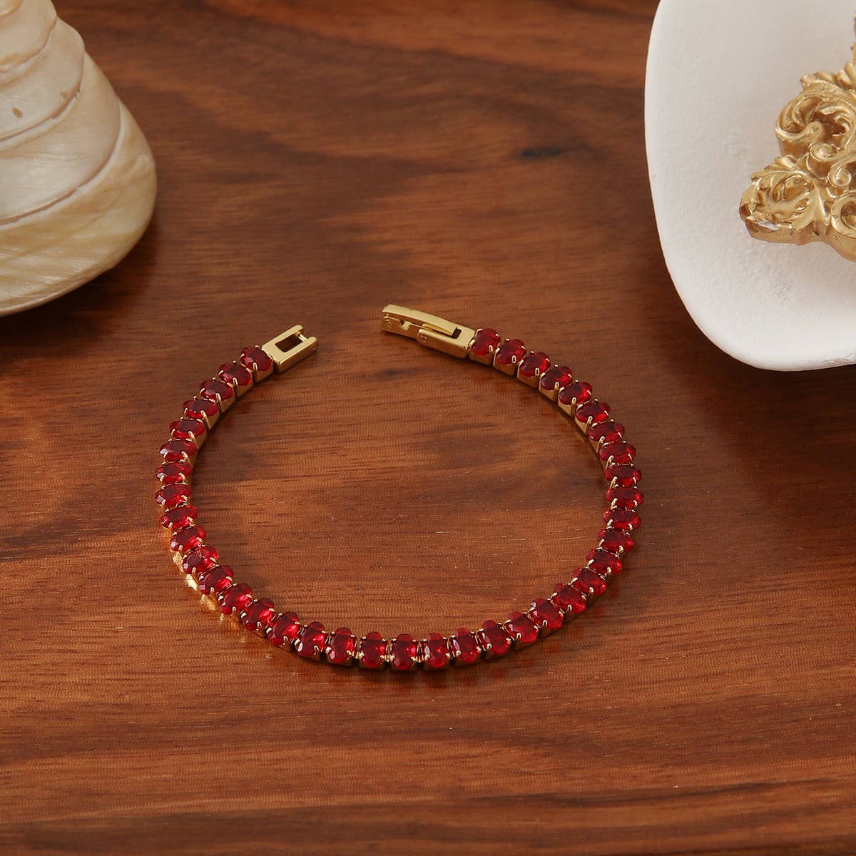 MULTI COLOR DIAMOND SINGLE ROW FULL DIAMONDBRACELET_CWMM3741