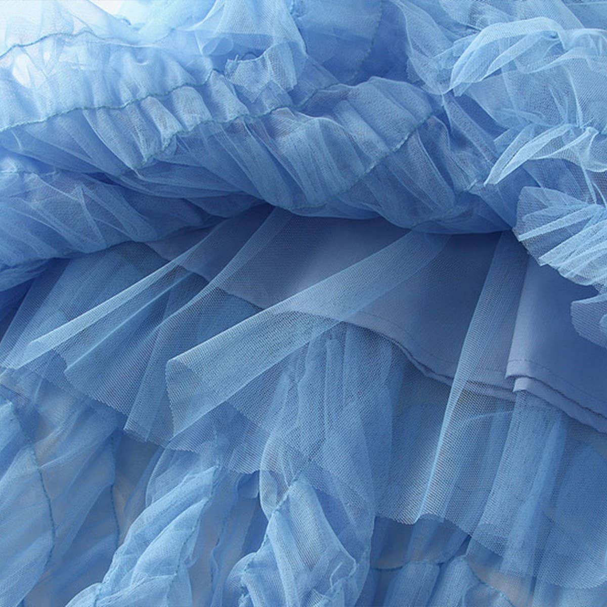 DELUXE TULLE TIERED MAXI SKIRT WITH FLARE_CWBMS0393