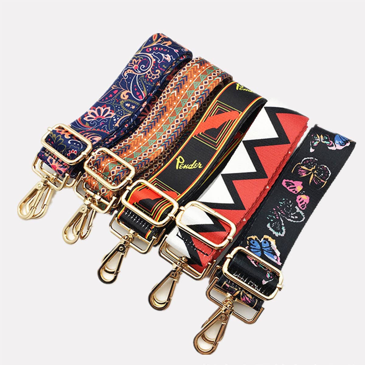 Women Adjustable Printing Bag Strap_Cwmm0373