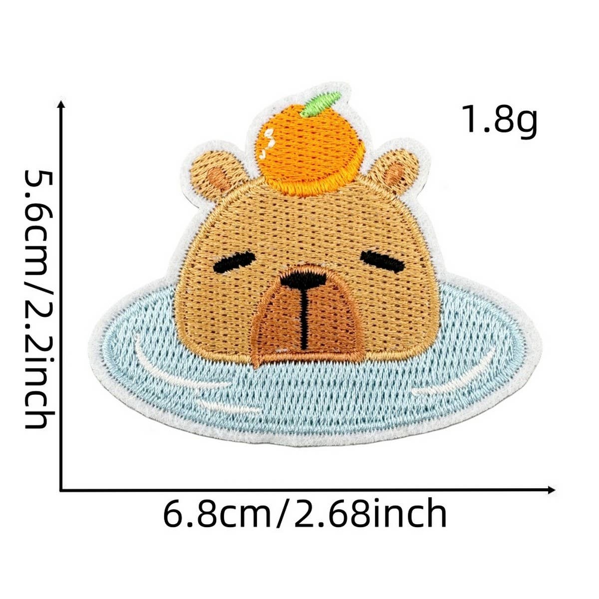 CUTE CARTOON ANIMAL SERIES EMBROIDERED PATCH_CWMM4059