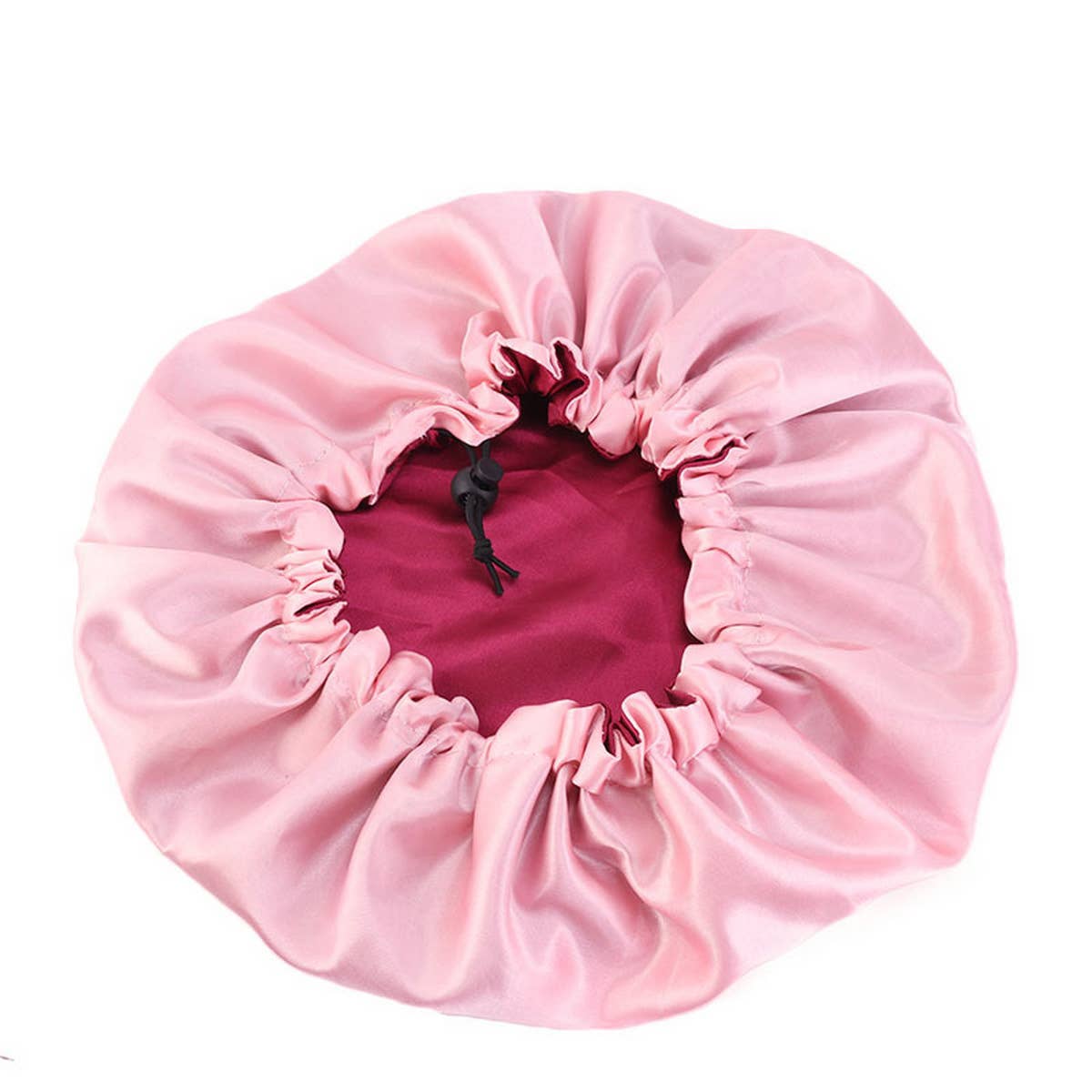 Trendy Double Layer Satin Nightcap_Cwah1481
