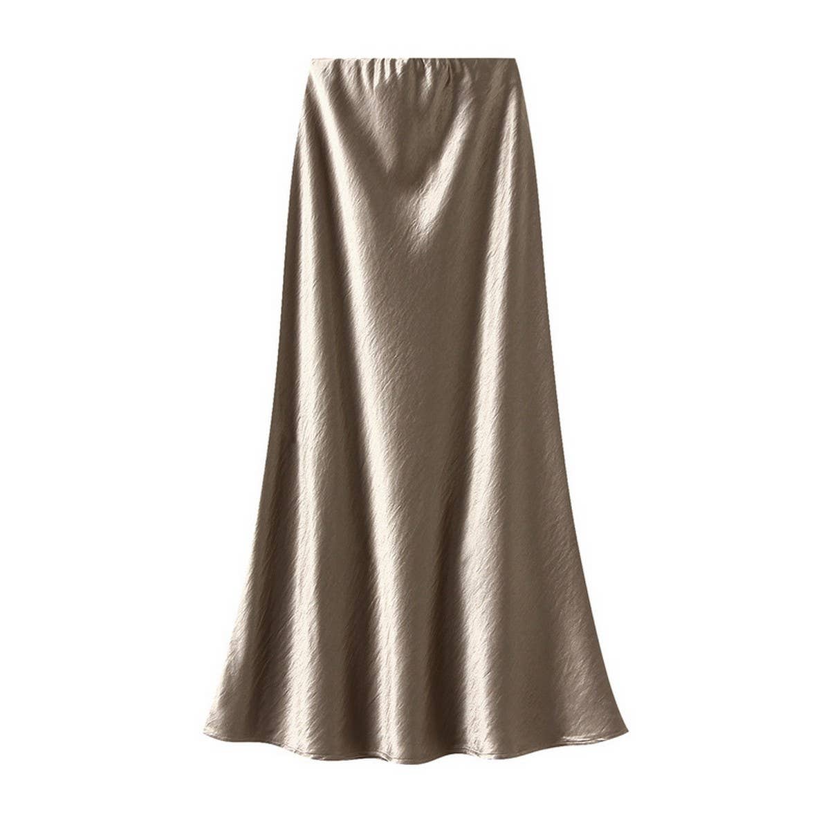 SATIN FISHTAIL MIDI SKIRT WITH SLIMMING FIT_CWBMS0334