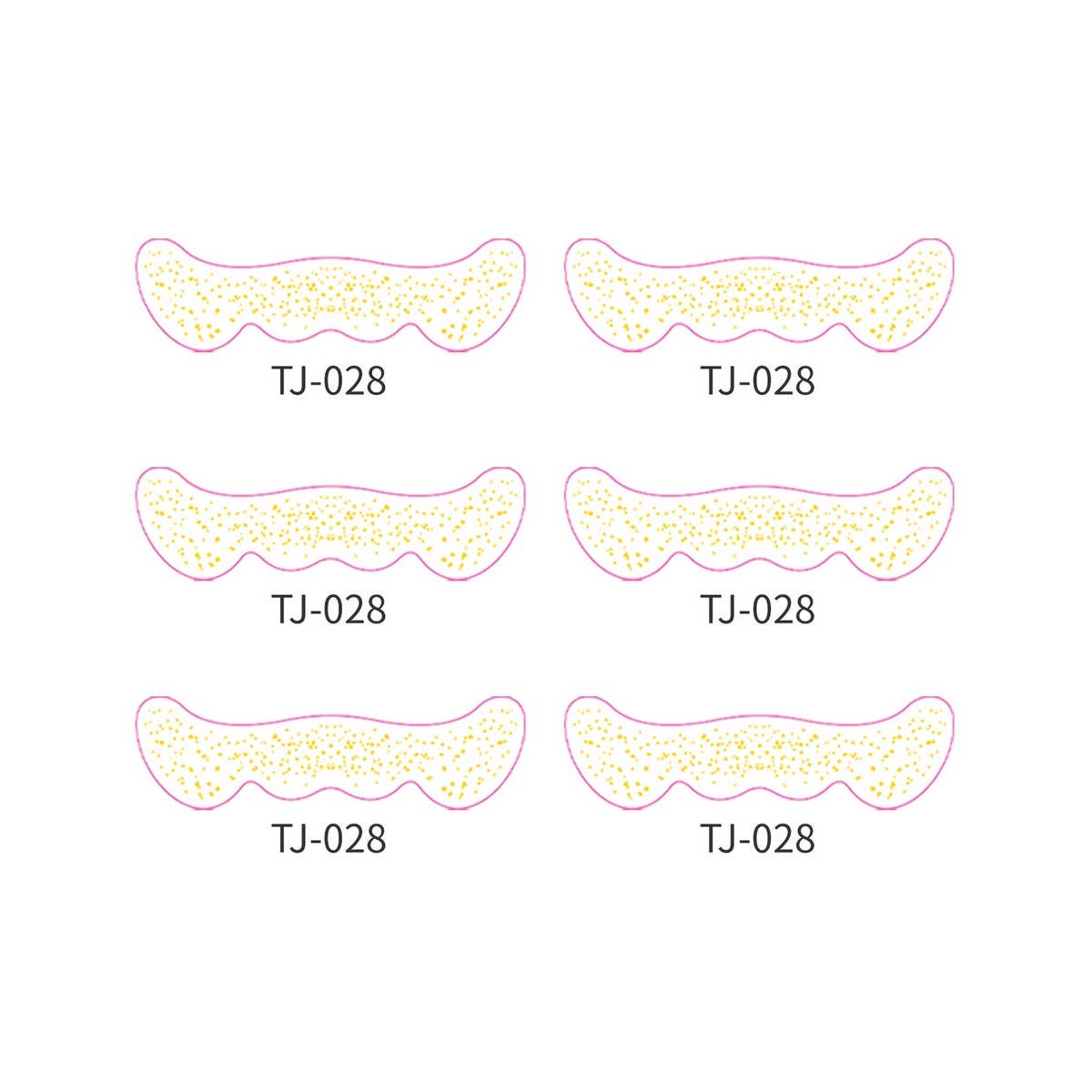 METALLIC FRECKLE FACE TATTOO STICKERS GOLD SILVER_CWMM8364