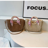 Fresh And Sweet Braided Shoulder Crossbody Bag_Cwab2307