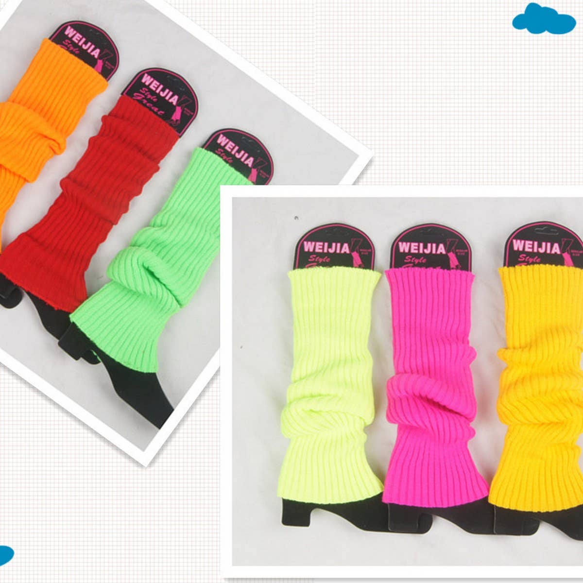 SOLID COLOR KNIT LEGWARMERS_CWMS0306