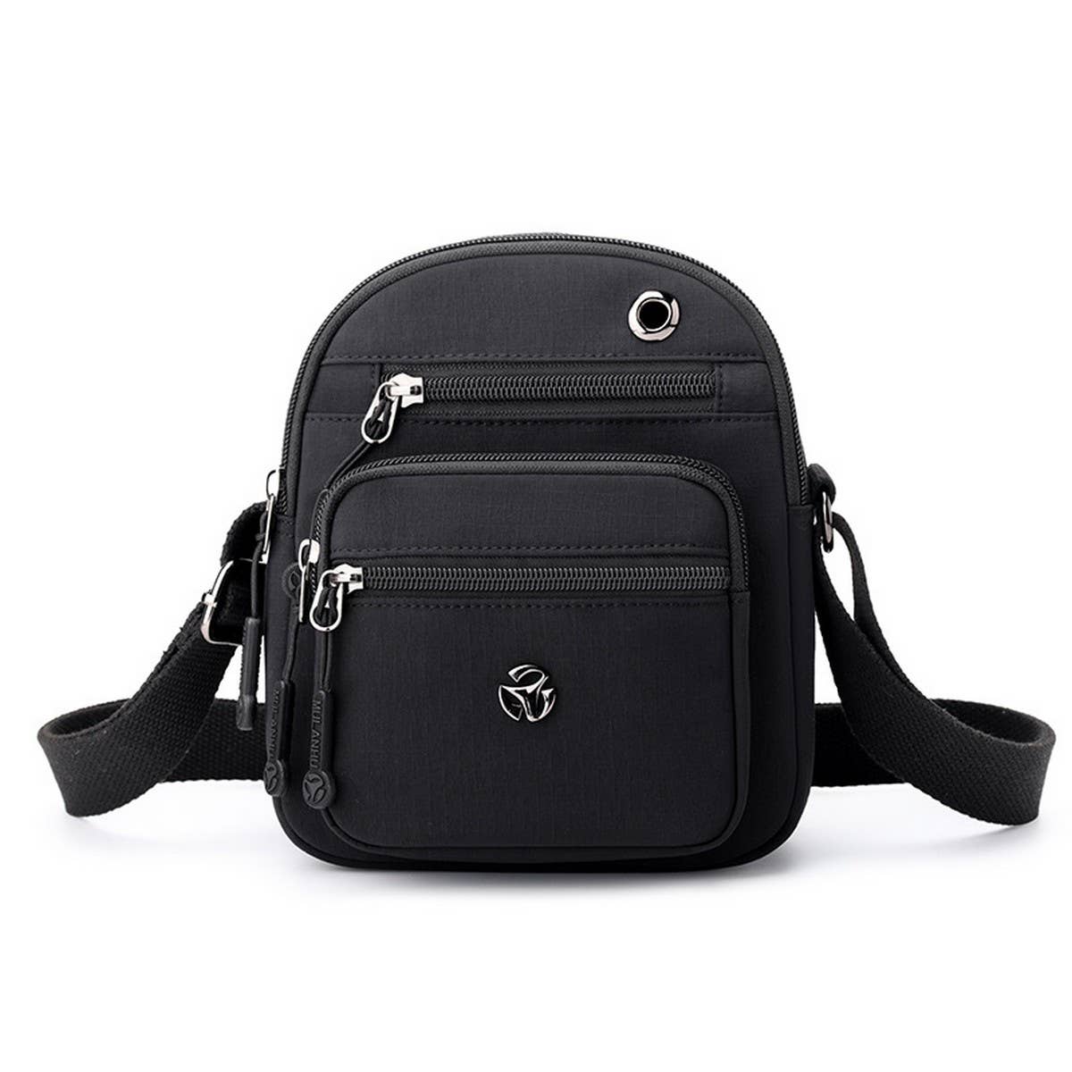 CASUAL SIMPLE NYLON SHOULDER CROSSBODY BAG_CWASC1775