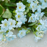 FAUX JASMINE BEGONIA BOUQUET FOR HOME DECOR_CWMM6592