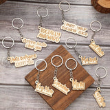 LASER ENGRAVED WOODEN KEYCHAIN_CWMM0567