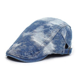 INK FASHION WASHED DENIM BERET_CWAB2922