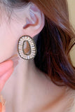 Beads Decked Round Dangle Earrings_Cwaje0307