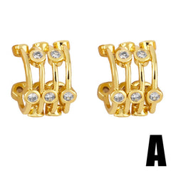 THREE LAYER EAR BONES WITHOUT EAR HOLES_CWAJE1008