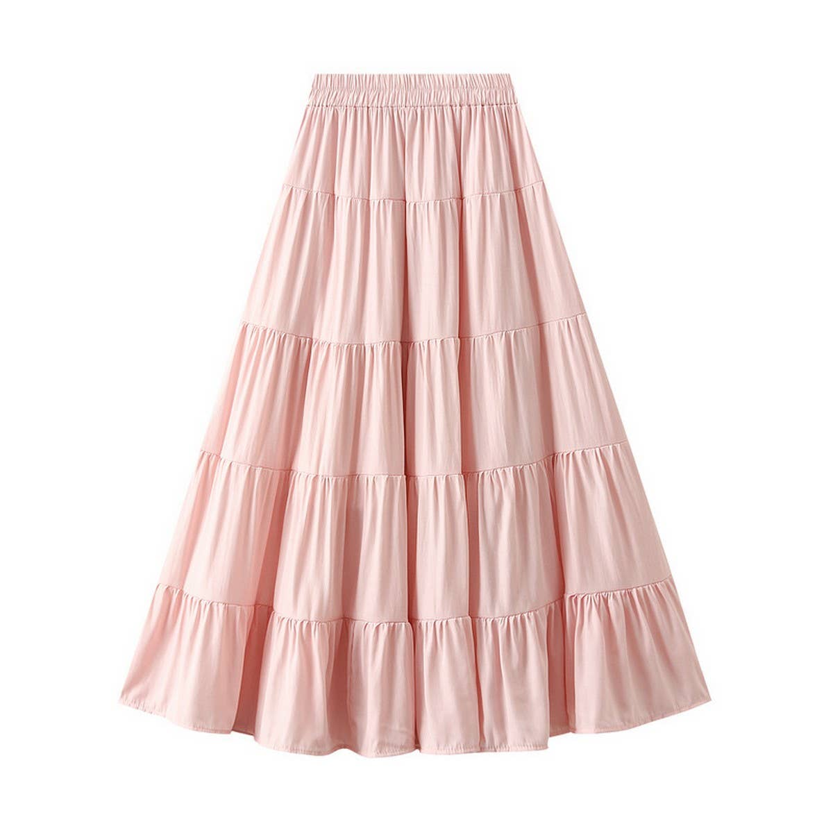 GENTLE AND SWEET LONG SLEEVED CAKE SKIRT_CWBMS0320
