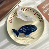 OCEAN BLUE WHALE ACETATE CLAW CLIP CHIC HAIR CLIP_CWAHA5840