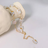 SIMPLE AND STYLISH ALL MATCH PEARL NECKLACE_CWAJE3841