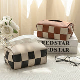 CHESSBOARD TISSUE BOX HOUSEHOLD TISSUE BOX_CWMM2241
