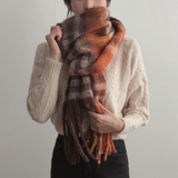 THICK BRUSHED AC SCARF SWEET WINTER WRAP_CWASC2694