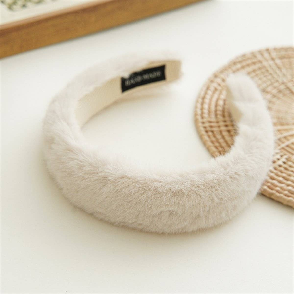 RETRO HIGH SKULL PLUSH HEADBAND_CWAHA0798