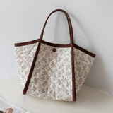 Quilted Canvas Tote BagFRESH & Cute_Cwab5602