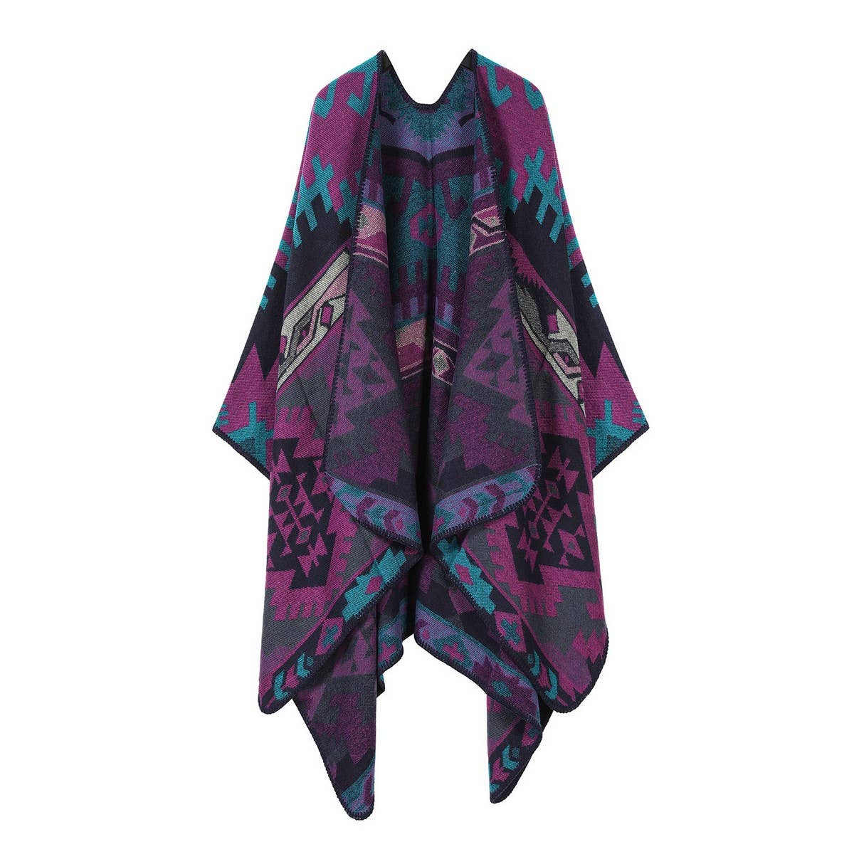 OUTER CAPE THICKENED CASHMERE CAPE WARM SCARF_CWASC2180