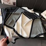 70CM GEOMETRIC PRINT SCARF CHIC NECK HEAD WRAP_CWASC1427