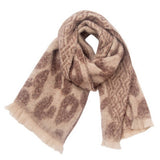 NEW JACQUARD LEOPARD PRINT SCARF FOR FALL WINTER_CWASC0875