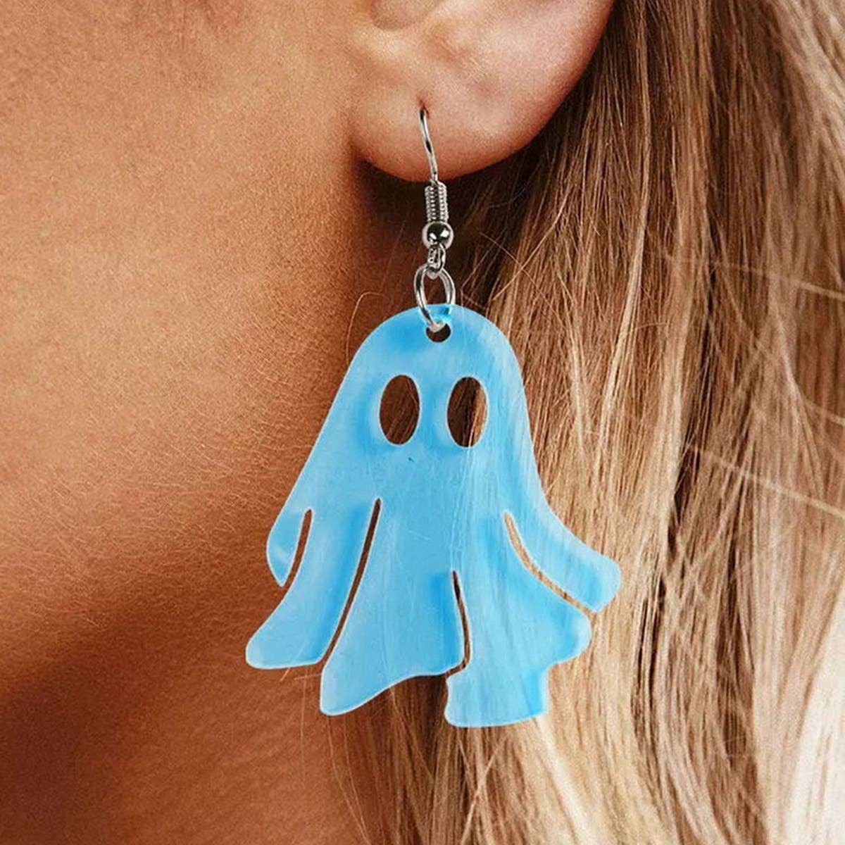 HALLOWEEN GHOST GOTHIC EARRINGS_CWAJE2423