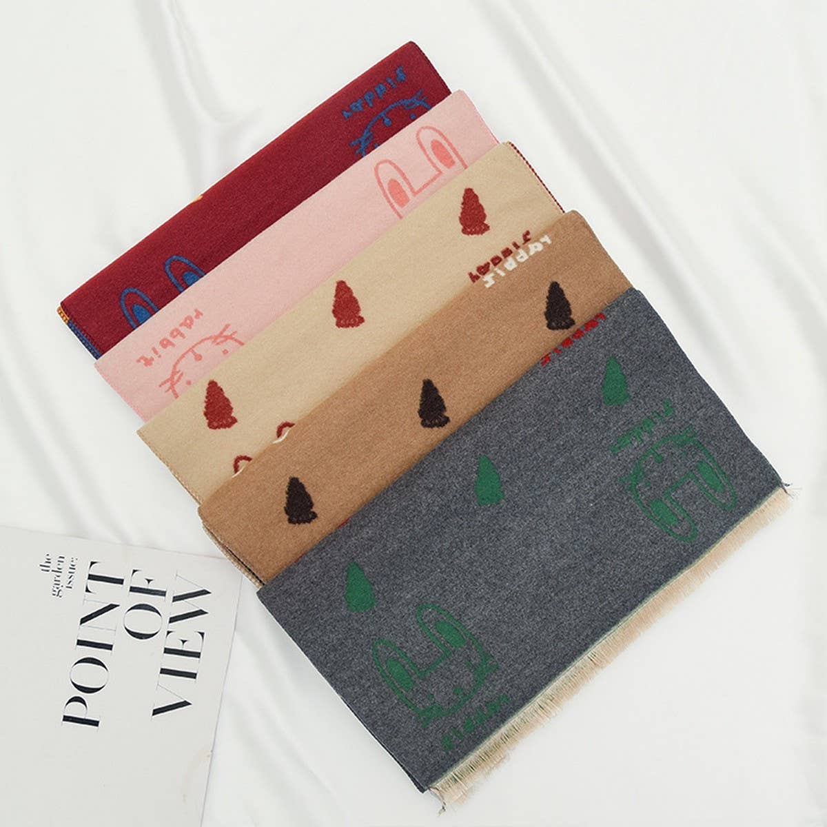 CHILDREN WINDPROOF WARM SHAWL SCARF_CWASC0387