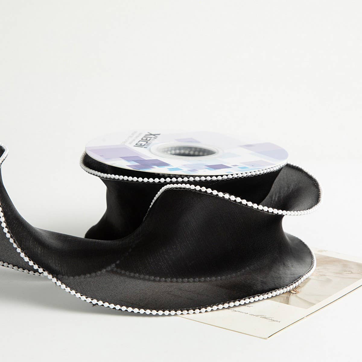 6CM PEARL FISHTAIL YARN RIBBON DIY RIBBON_CWMM5769