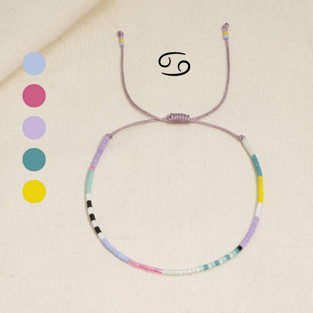 Zodiac Hand- Ven Beaded Bracelet_Cwmm3856