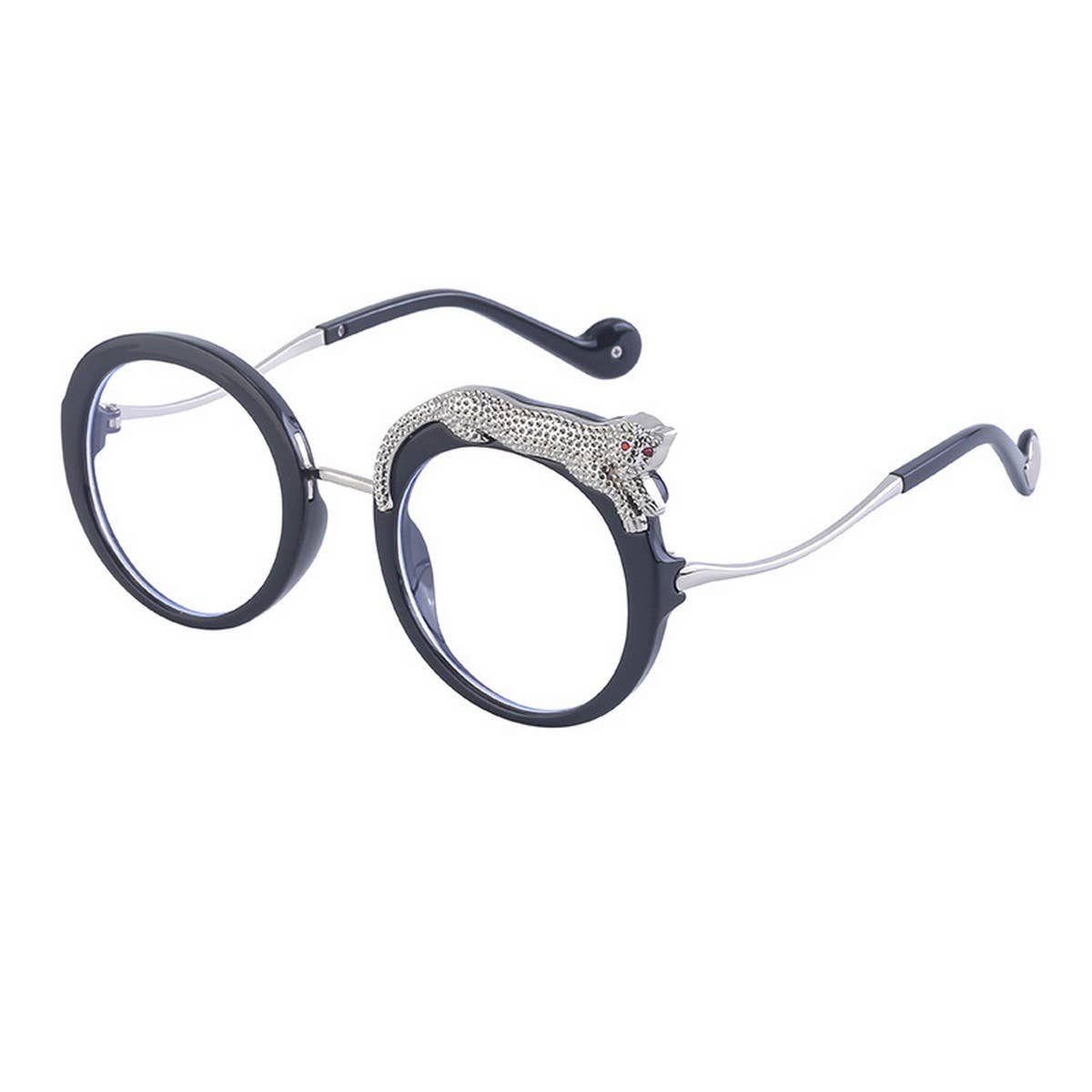 BLUE LIGHT BLOCKING DIAMOND LARGE FRAME SUNGLASSES_CWASG0578