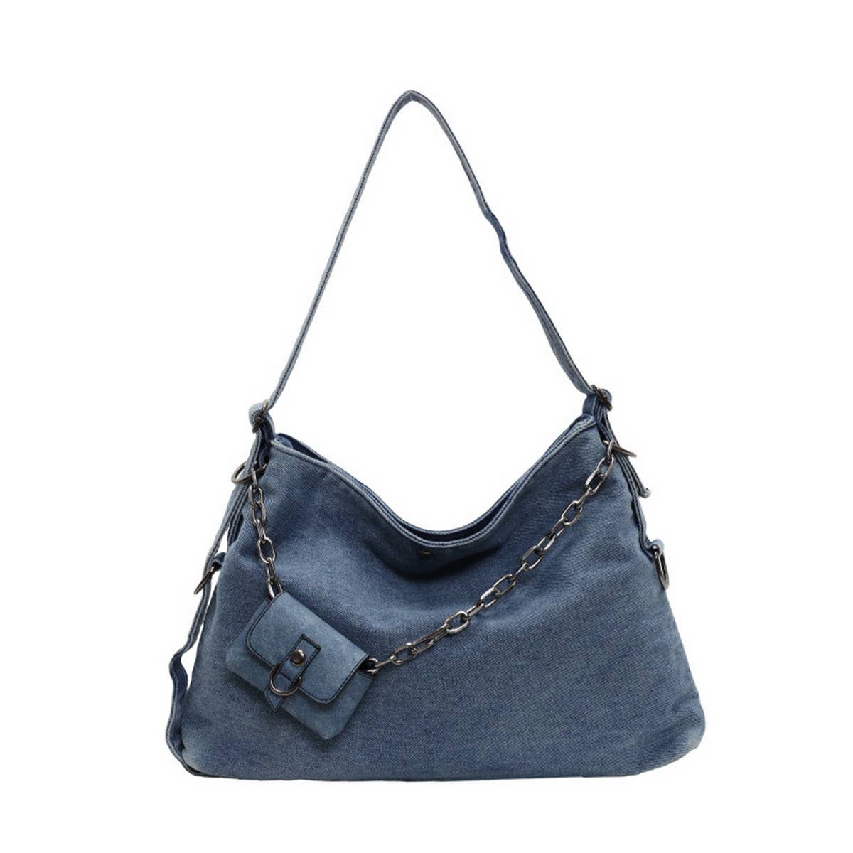 2024 NEW RETRO DENIM COMMUTER TOTE BAG_CWAB3265
