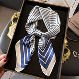 Printed Satin Square ScarfTHICK & Casual Wrap_Cwasc1432