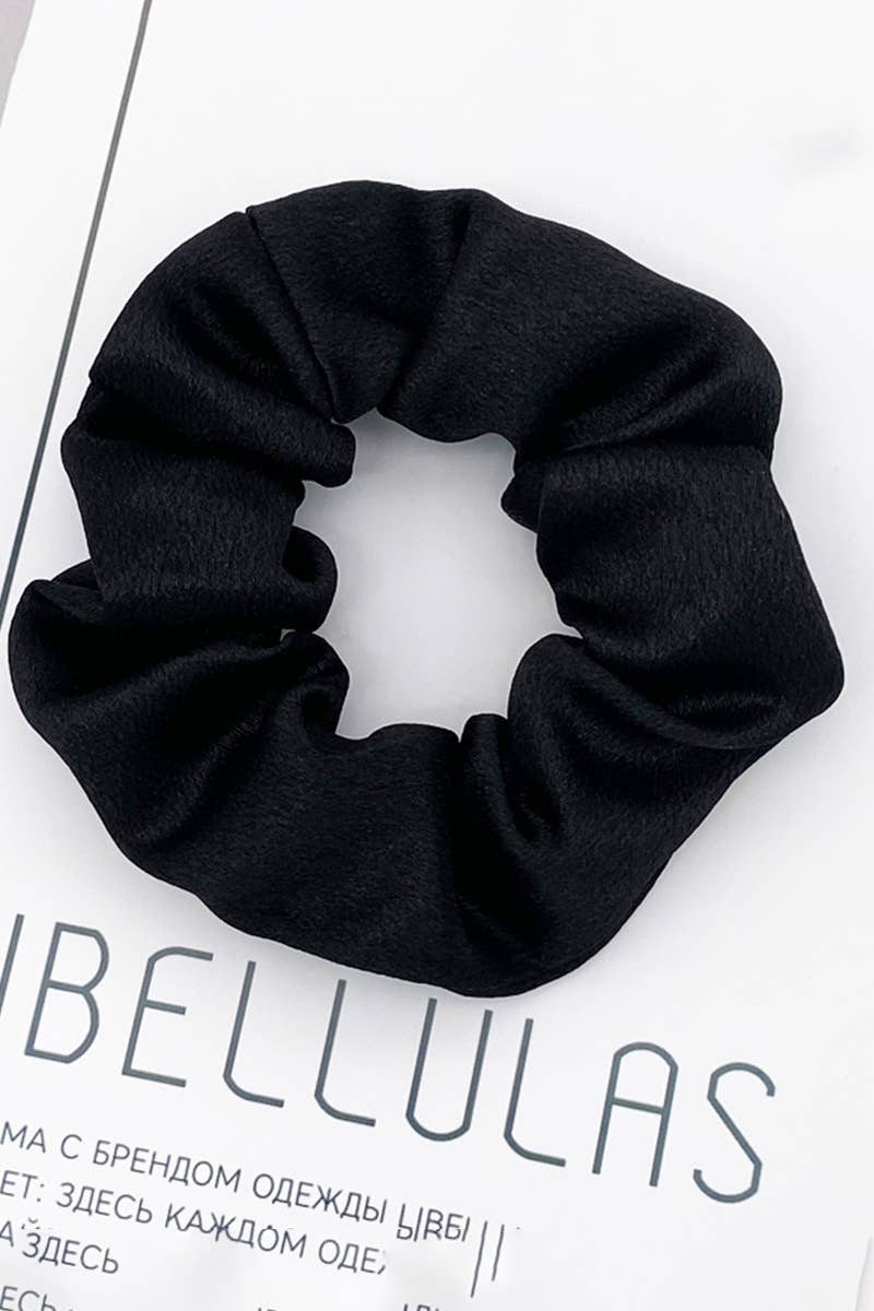 MINIMALIST SOLID COLOR SCRUNCHIE_CWAHA0177