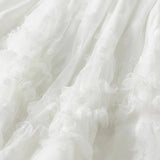 BALLET TULLE HIGH WAIST A LINE CAKE SKIRT_CWBMS0330