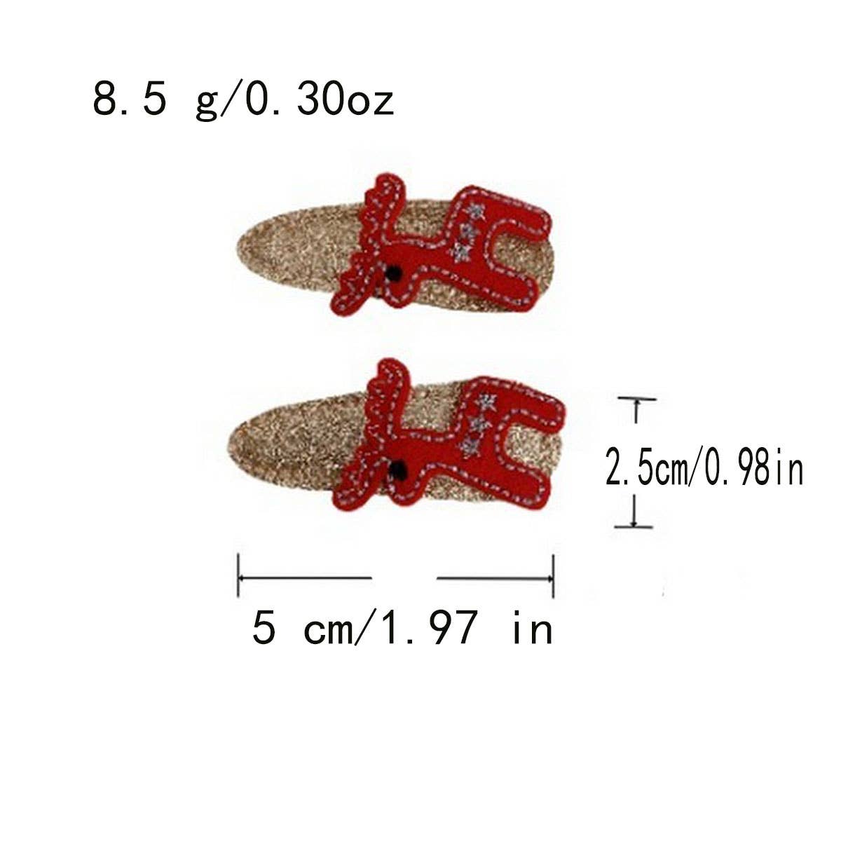 Cwaha07720_Christmas Plush Bear Santa Hat Headband