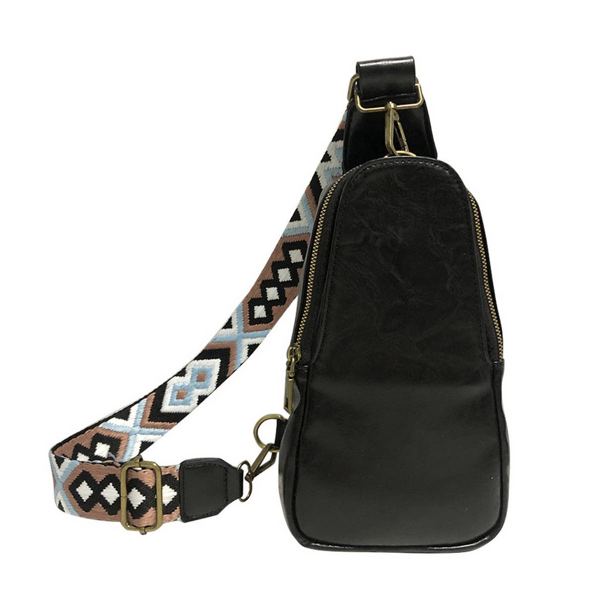 Leopard Print Outdoor Sport Backpack Crossbody Bag_Cwab1398
