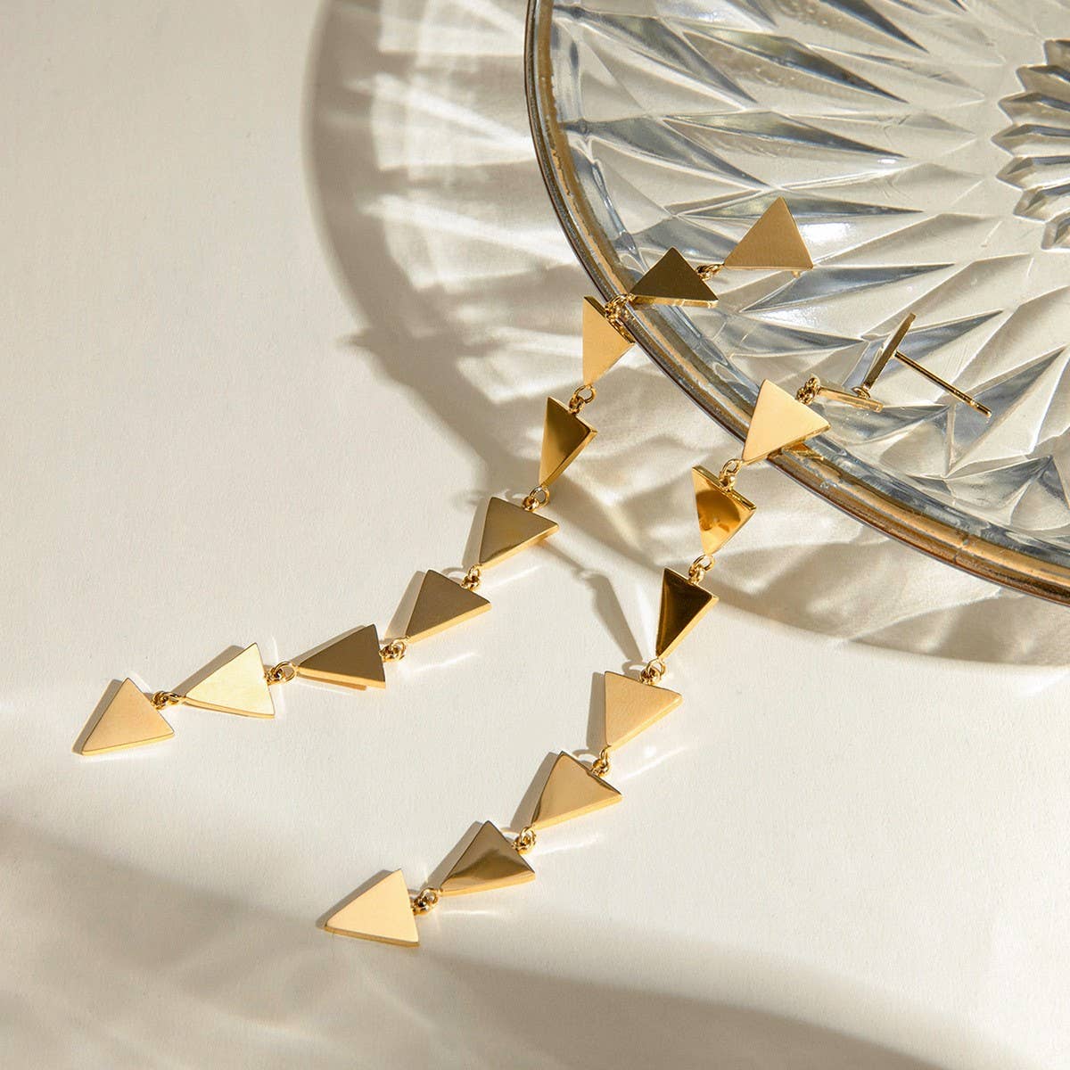 PERSONALIZED TRENDY LONG HEART TASSEL EARRINGS_CWAJE1894