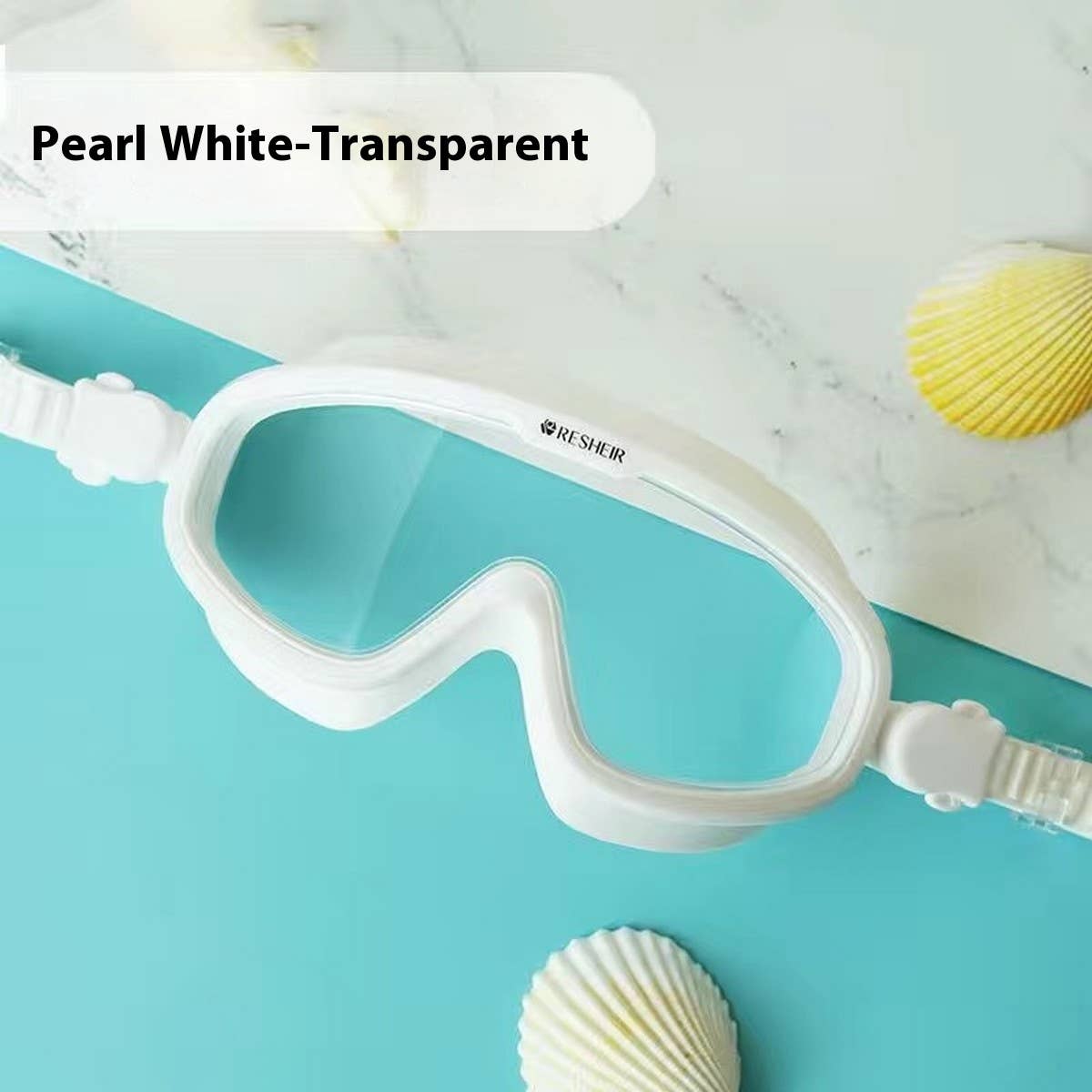 HD ANTI FOG LARGE FRAME SWIM GOGGLES FOR ADULTS_CWMM6629