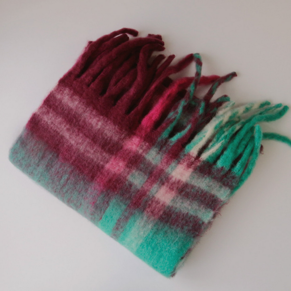 THICK BRUSHED AC SCARF SWEET WINTER WRAP_CWASC2694