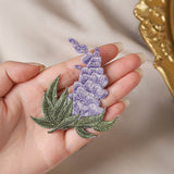 LYCHEE POMEGRANATE EMBROIDERED PATCH FOR REPAIR_CWMM5927