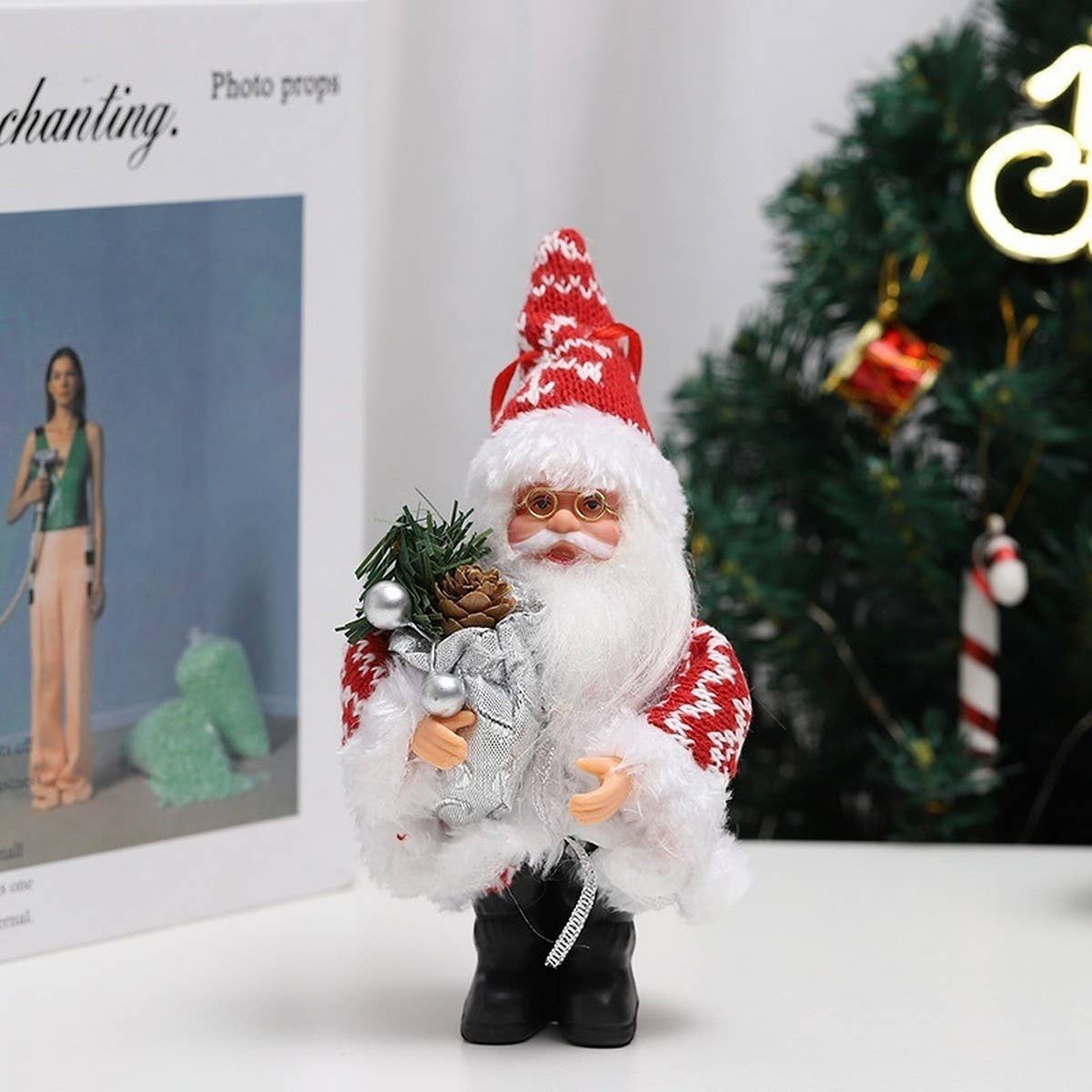 SANTA CLAUS DOLL PENDANT CHRISTMAS DECORATIONS_CWMM2931