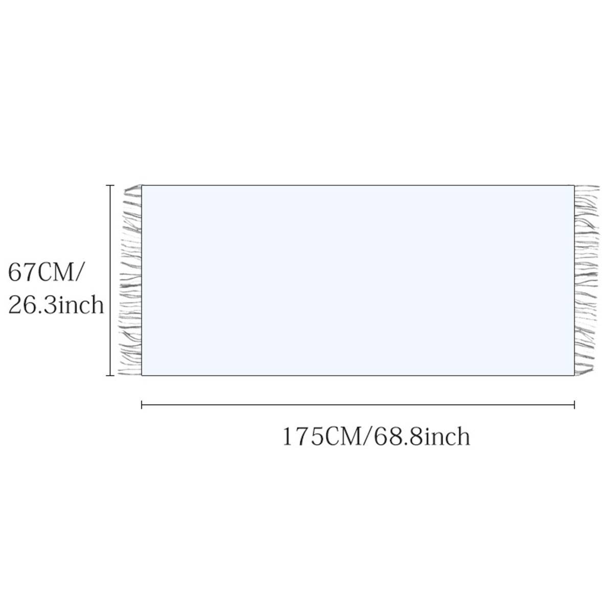 FAUX CASHMERE SCARF COZY WINTER WRAP FOR COUPLES_CWASC0205