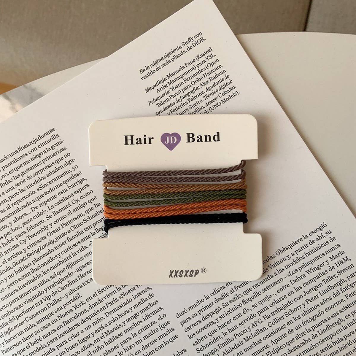 10 PACK OF SIMPLE AND VERSATILE HAIR SCRUNCHIES_CWAHA2732