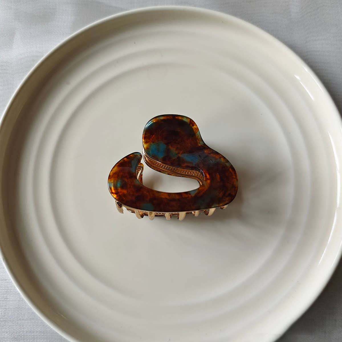 FRENCH ACETATE HAIR CLAW ELEGANT ALLOY CLIP_CWAHA2695