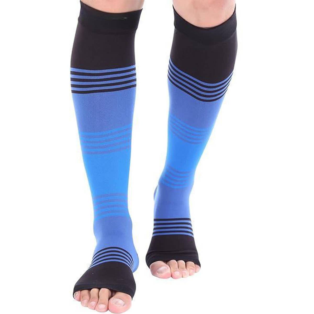 Women'S Outdoor Open Toe Compression Socks_Cwms1864